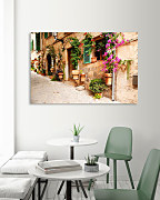 Obraz Kvety na stene zs1125